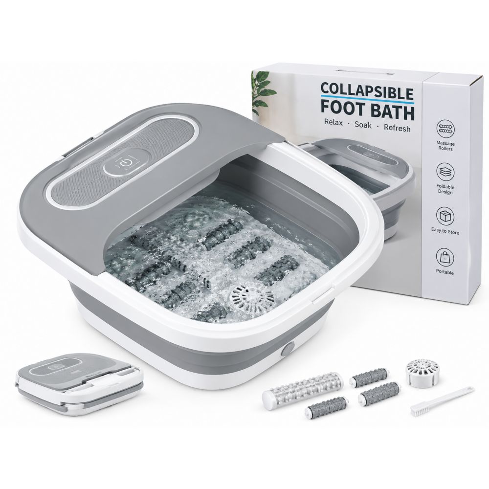 Automatic Folding Foot Spa Massager Tub Electric Heating